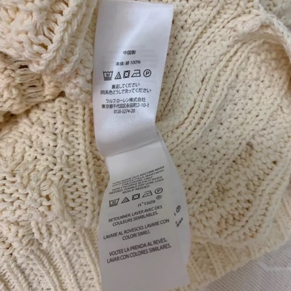 Polo Ralph Lauren Cable Knit Pullover Classic Sweater Size XS Round Neck
Ivory - Picture 10 of 15